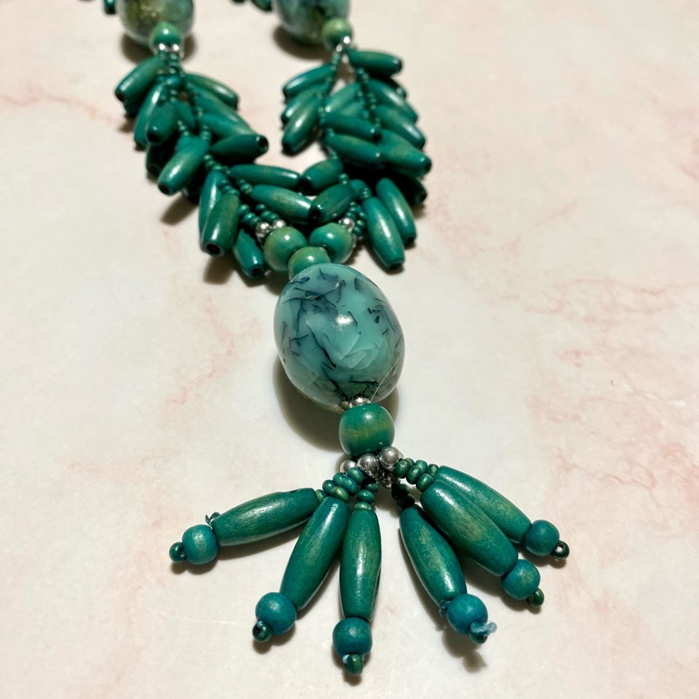 Bohemian Style Fringe Necklace